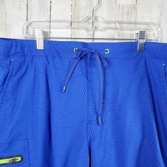Xeroxposur Swimsuit Trunks Blue Size Large - Picture 6 of 11